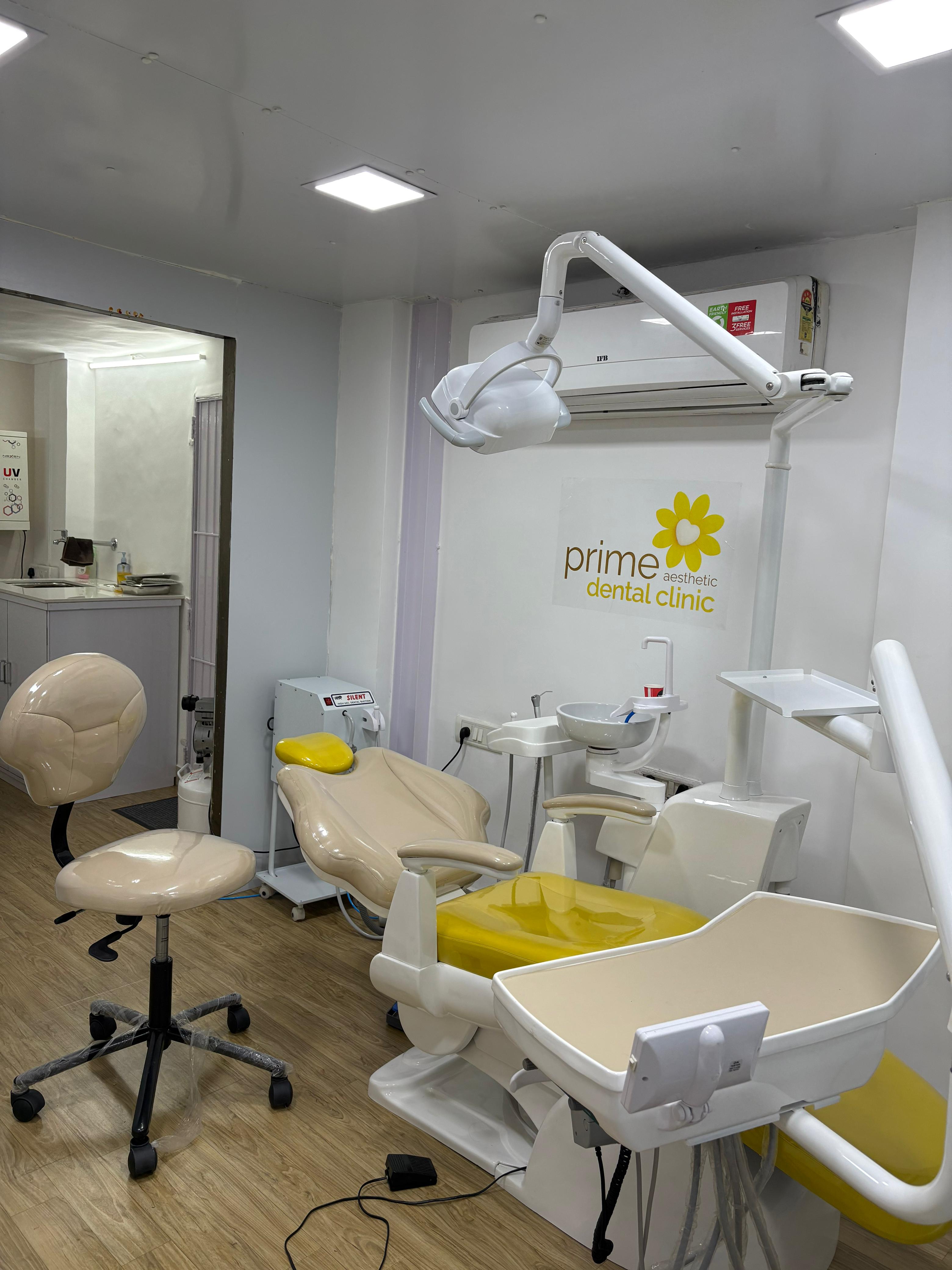 Treatment room at Prime Aesthetic Dental Clinic Thane